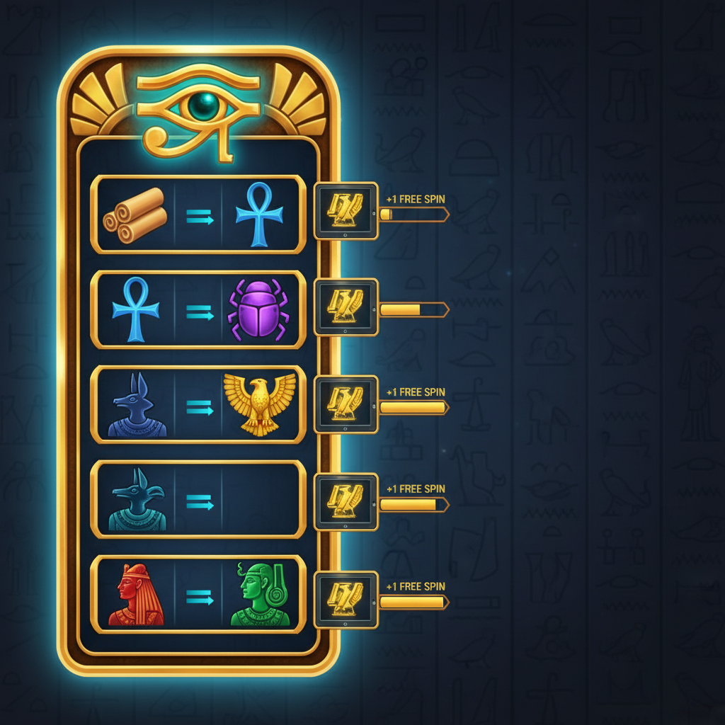 Symbol upgrade panel mechanic